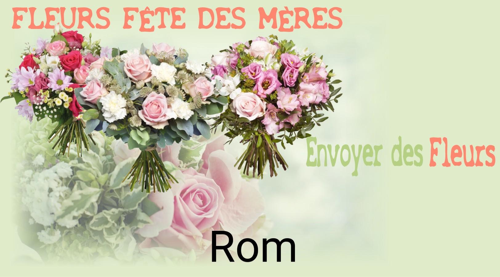 Bouquet de Fête des Mères livré à Rom